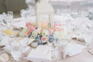 Mashpee Commons Wedding reception florist