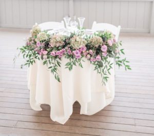 Popponesset Inn Wedding reception flowers