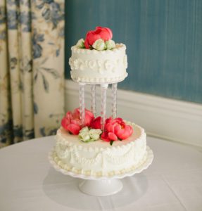 Cape Cod Wedding Cake Flowers