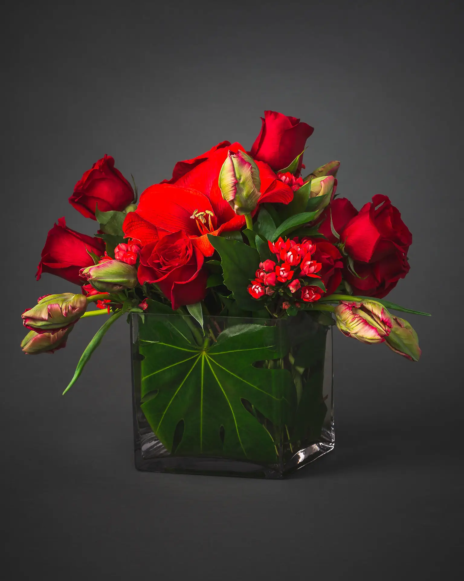 seasonal floral arrangement