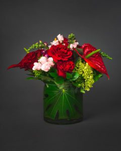 seasonal flower arrangement