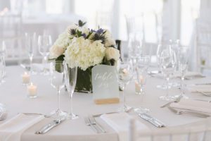 Cape Cod Wedding Reception Flowers