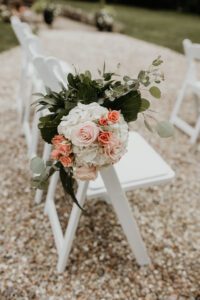 Cape Cod Wedding Ceremony Flowers
