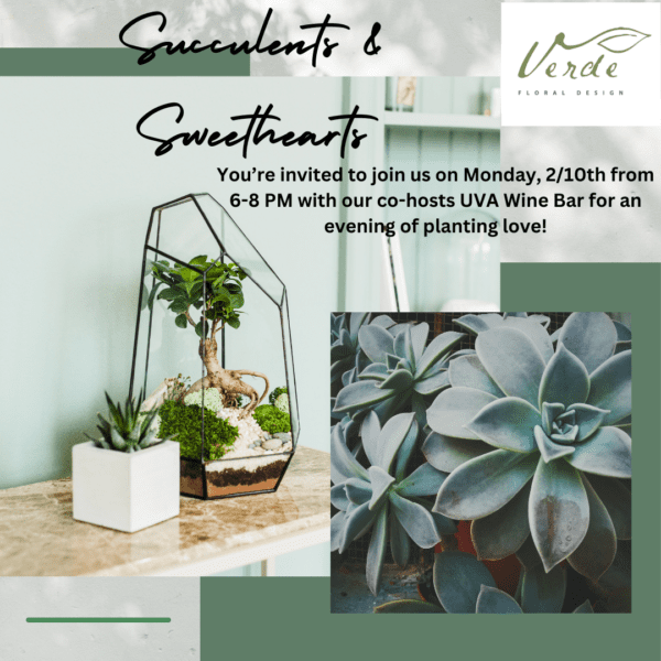 Succulents & Sweethearts